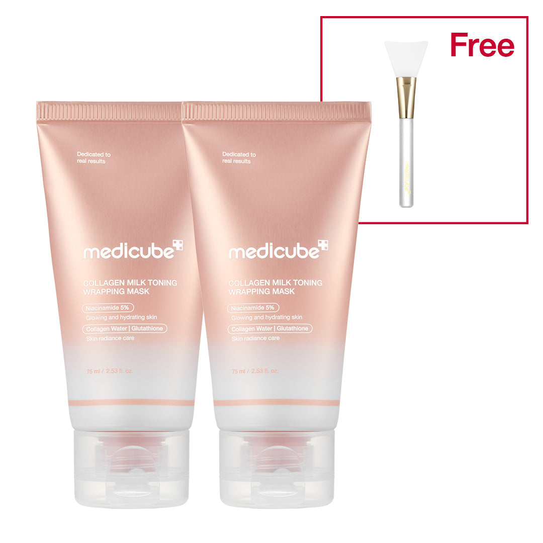 Collagen Milky Glow Daytime Wrapping Mask - 2 PACK(+GIFT)