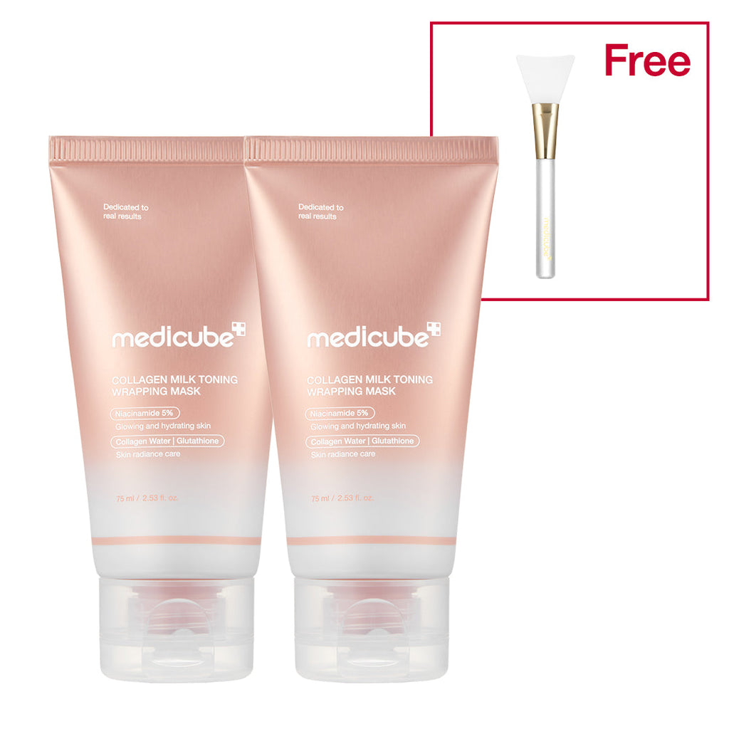 Collagen Milky Glow Daytime Wrapping Mask - 2 PACK(+GIFT)