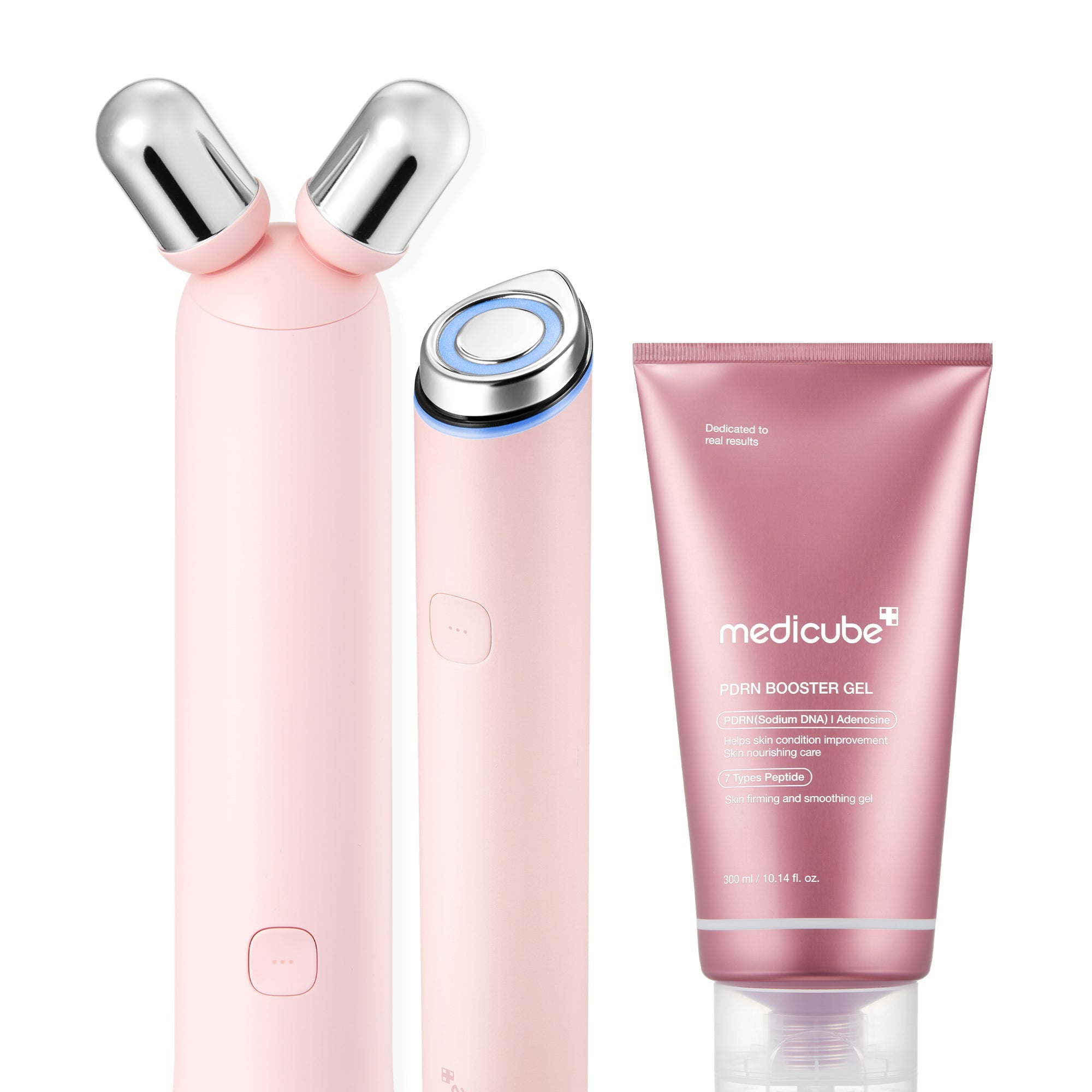 Mini Booster Pro Plus - Pink Face Roller Set