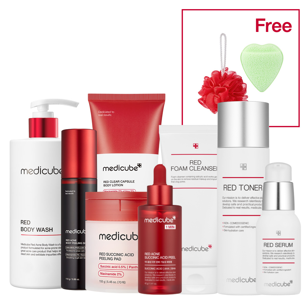 Red Line Ultimate Face & Body Care Set - Red Line Ultimate Face & Body Care Set + Cleansing Booster